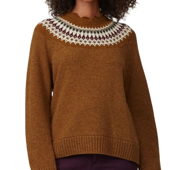 Sea New York Fair Isle Knit Wool Sweater - Picture 2 of 10